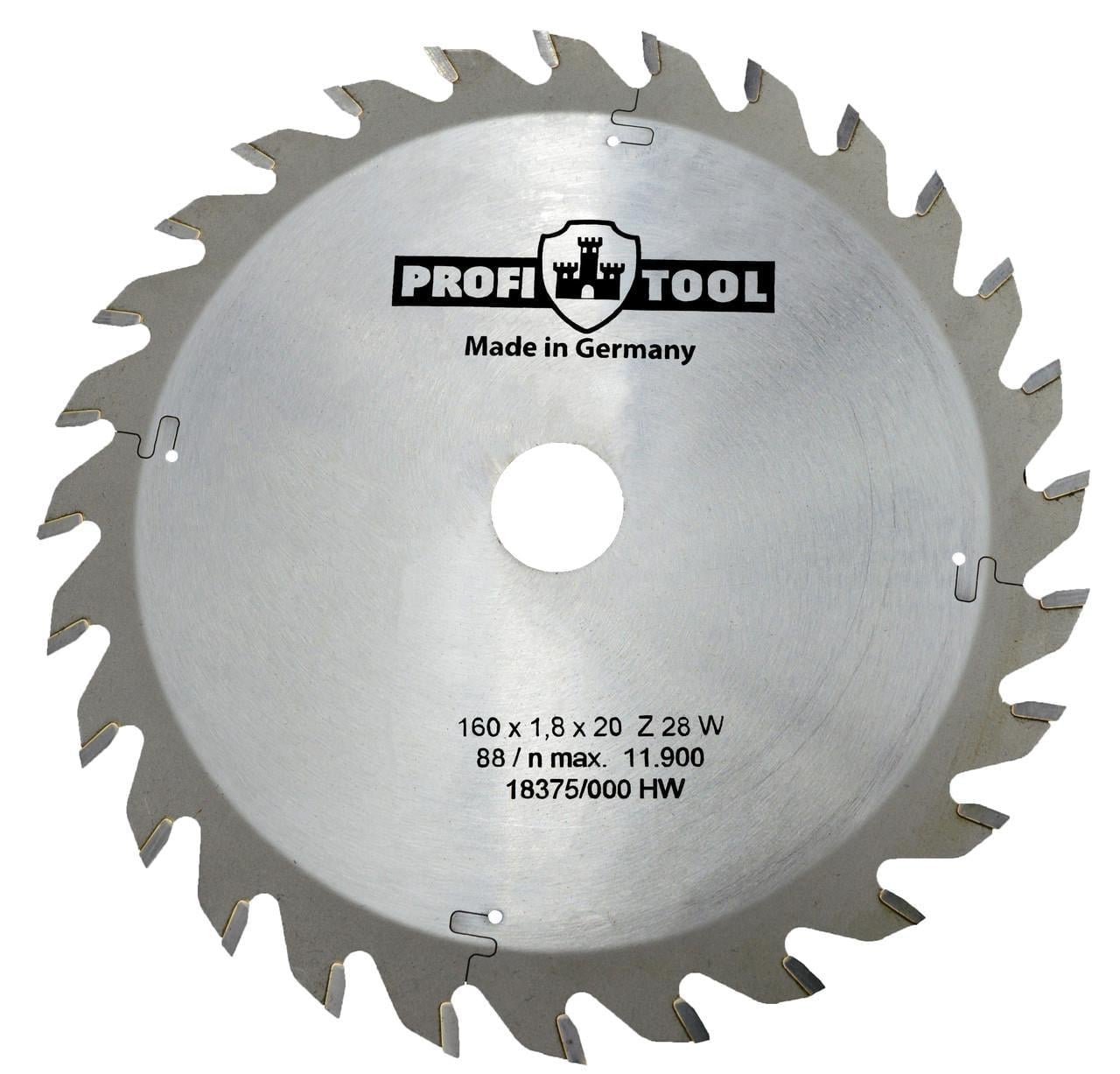 Диск пиляльний PROFITOOL W28 160х1,8х1,2х20 мм (2116018) Диск пиляльний PROFITOOL W28 160х1,8х1,2х20 мм (2116018)