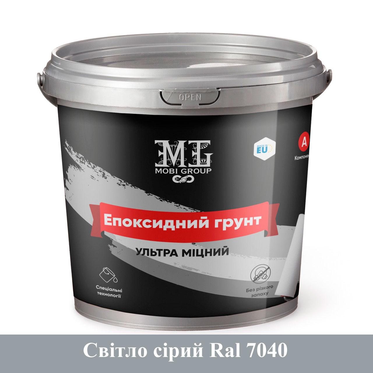Грунтовка эпоксидная для бетона и стяжки пола MG Mobi Group 1 кг Светло-серый (2308519319ss)