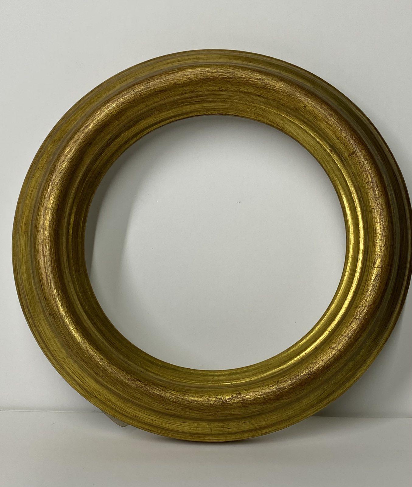 Декоративная рама деревянная 11х11 Золотой