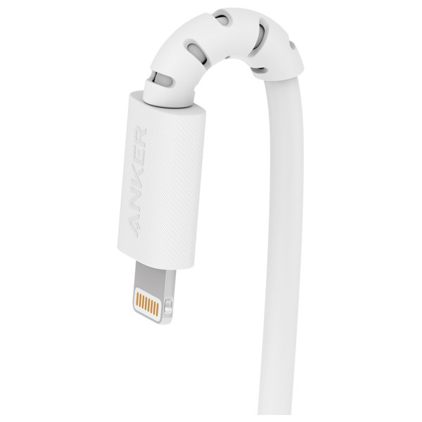 Кабель Anker Powerline Select USB-C to Lightning 0.9 м V3 White (A8612G21) - фото 2