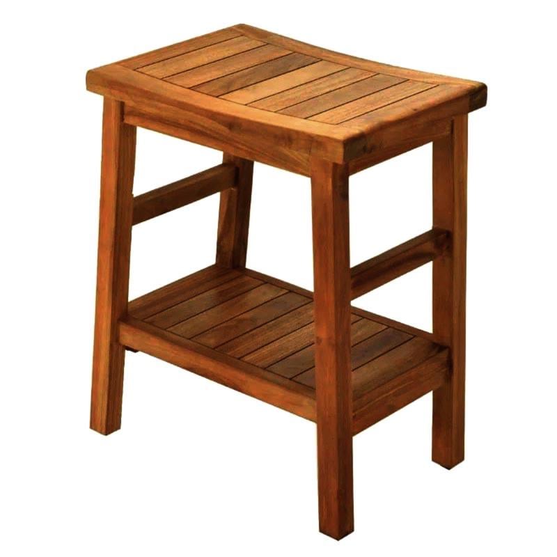 Табурет для ванной из дерева Дармет Охра (ТВН-014904)