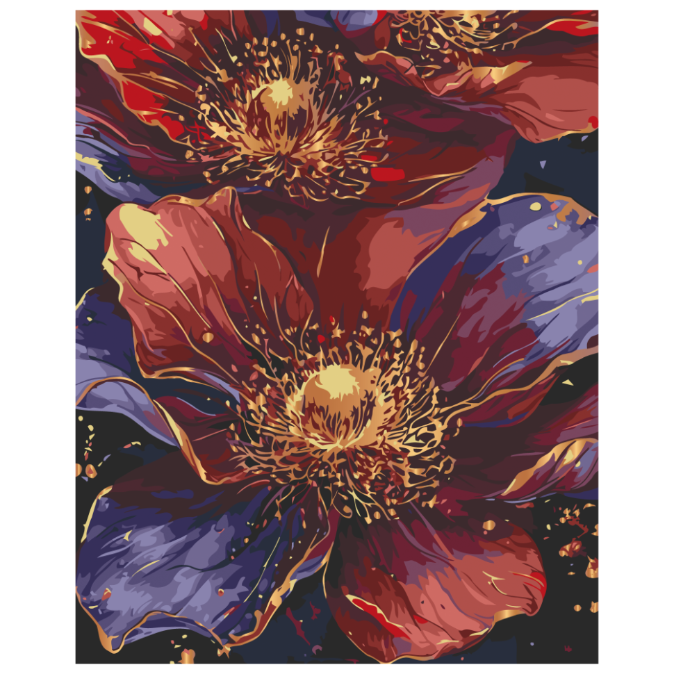 Картина по номерам ART CRAFT Цвет золота 40x50 см (13157-AC)