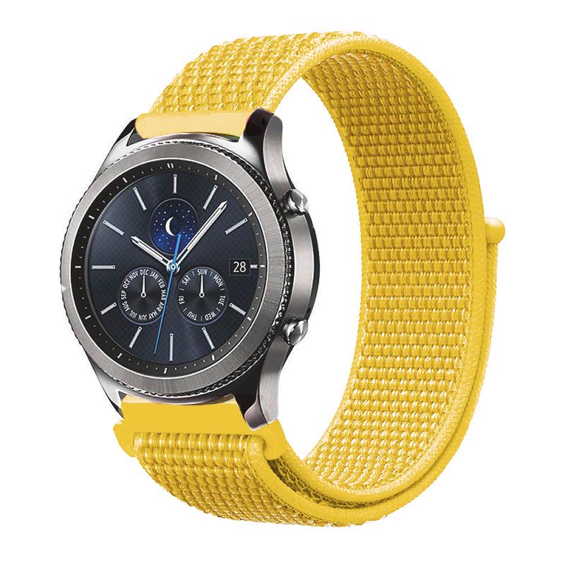 Ремінець Nylon Style BeCover для Honor MagicWatch 2 /Huawei Watch 3 Pro Classic 46 мм Yellow (707084) - фото 2