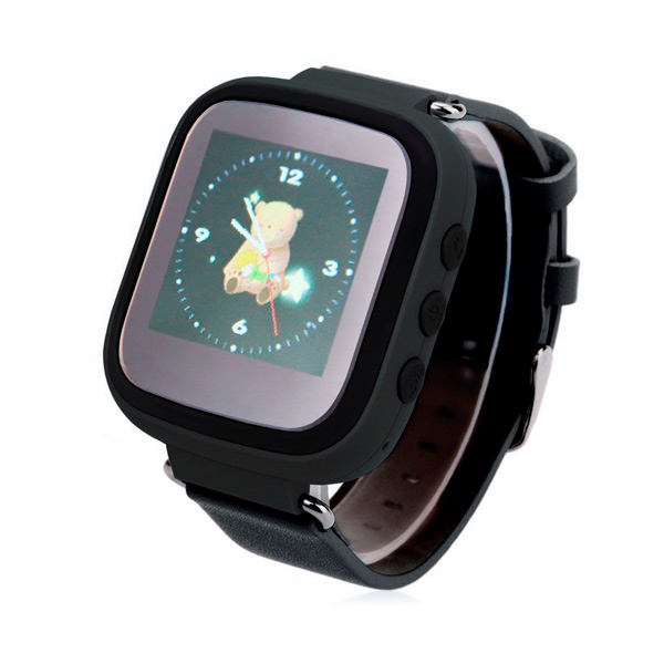 Детские часы с GPS SMART BABY WATCH Q80 (Q60s) Черные - фото 1