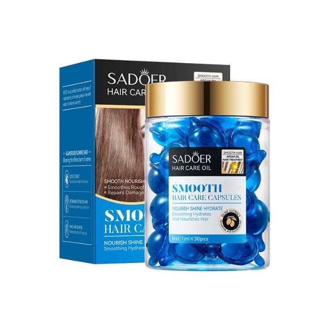 Капсулы для волос SADOER Hair Care Argan Oil с маслом марокканского ореха жожоба оливы и кератина 30 шт. (01404018) Капсулы для волос SADOER Hair Care Argan Oil с маслом марокканского ореха жожоба оливы и кератина 30 шт. (01404018)
