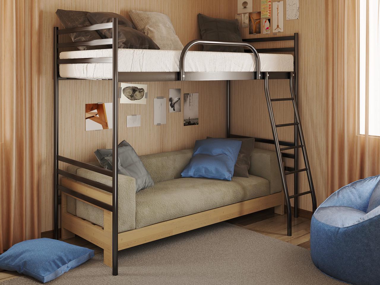 Ліжко двоярусне Fly Duo Cherdak 900х2000 мм (4411228) - фото 3