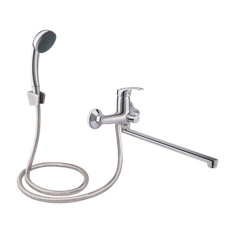 Cмеситель для ванны Lidz 16 37 LIDZCRM163700500 однорычажный Хром (61545)