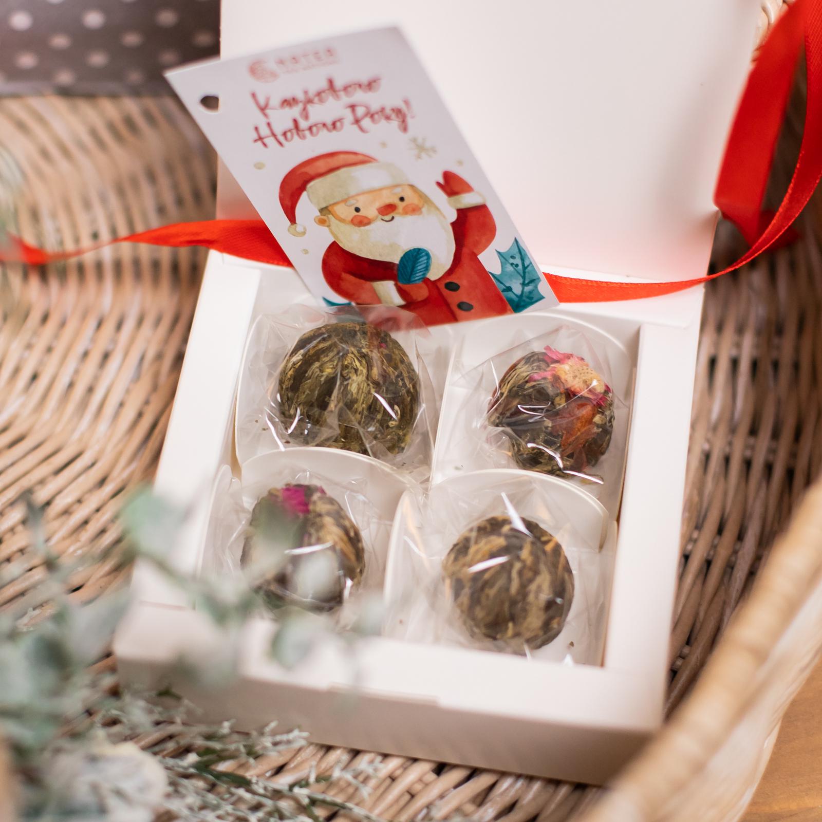 Набор связанного чая Natea Tea Nations ассорти 4 бутона Набор связанного чая Natea Tea Nations ассорти 4 бутона