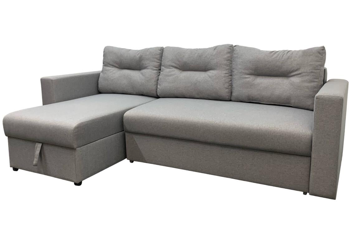 Мягкий уголок Vika Сити B Мальмо 90 234x140 см Серый (91252)