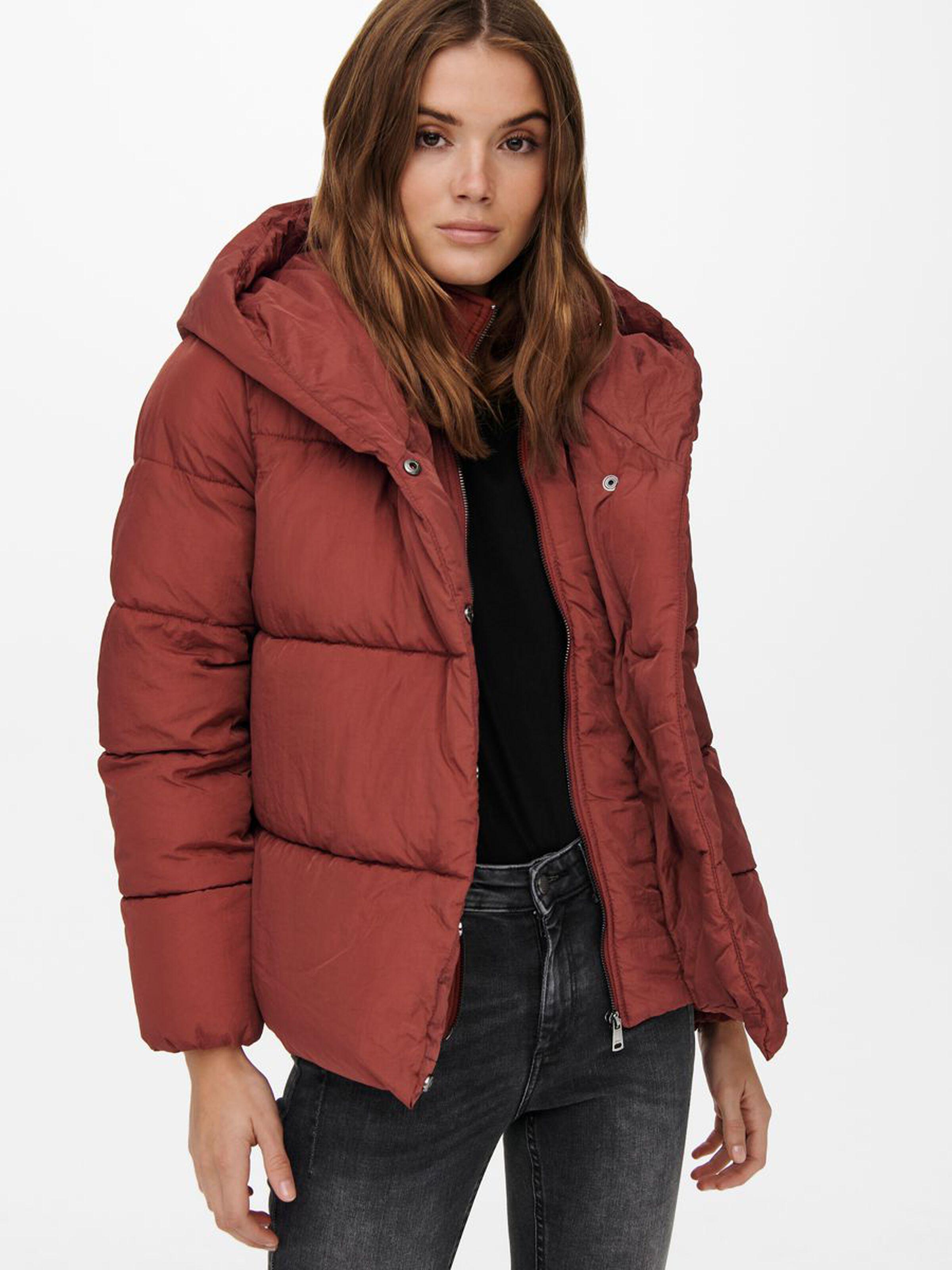 Куртка жіноча Only 15231475 L Бордовий - фото 4 Куртка жіноча Only 15231475 L Бордовий - фото 4