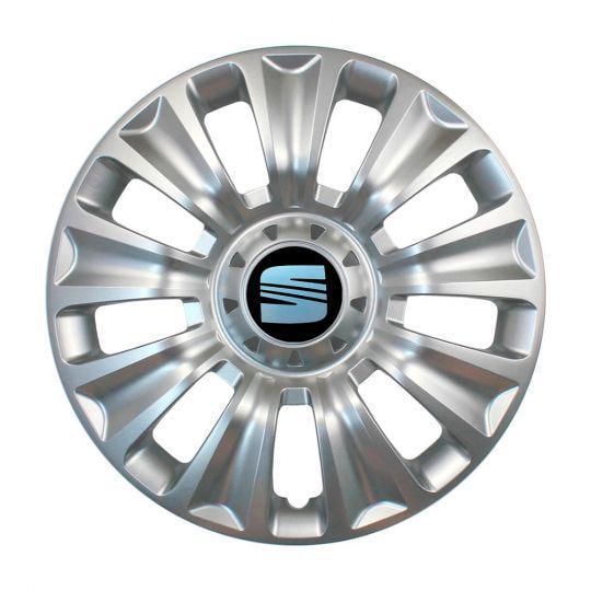 Автомобильные колпаки SKS 424 R16 с логотипом Seat 4 шт. Серебристый Автомобильные колпаки SKS 424 R16 с логотипом Seat 4 шт. Серебристый