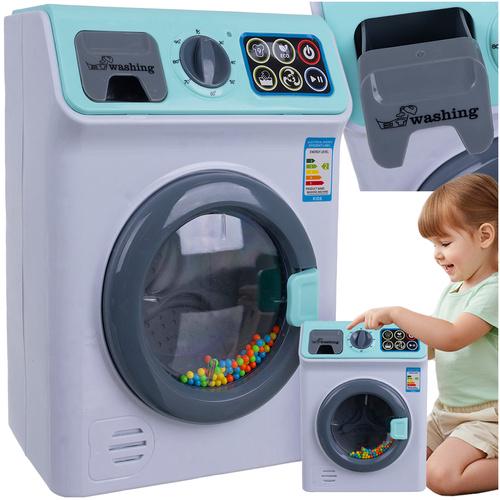 Детская стиральная машина автоматическая с сенсорной панелью/интерактивным звуком/вращающимся барабаном - фото 3 Детская стиральная машина автоматическая с сенсорной панелью/интерактивным звуком/вращающимся барабаном - фото 3