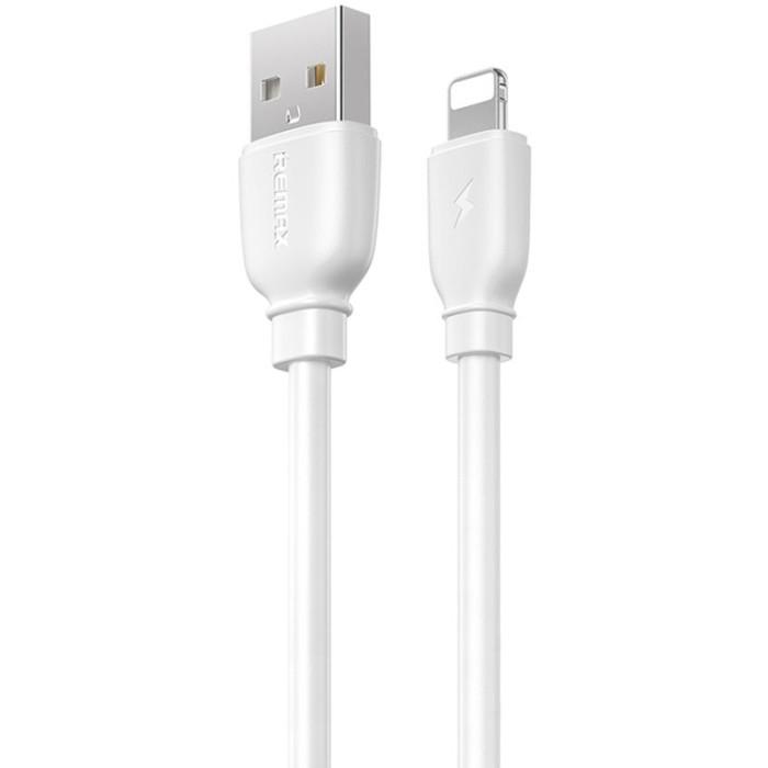 Кабель Remax Suji Pro USB 2.0 to Lightning 2,4A 480 Mbps 1 м Белый (RC-138i-w)