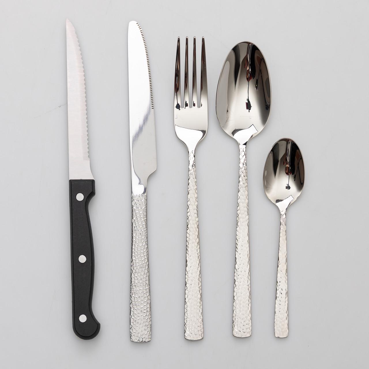 Набор столовых приборов в футляре на 6 человек в футляре 30 пр. Серебристый - фото 4 Набор столовых приборов в футляре на 6 человек в футляре 30 пр. Серебристый - фото 4