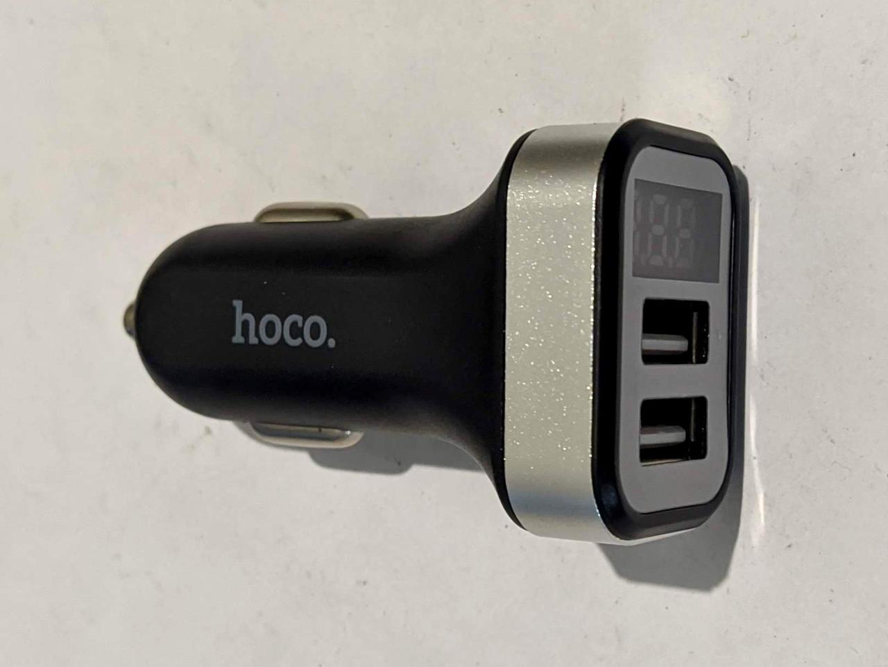 Зарядное устройство для авто Hoco Z3 3,1 A 2 USB (000043000) - фото 2