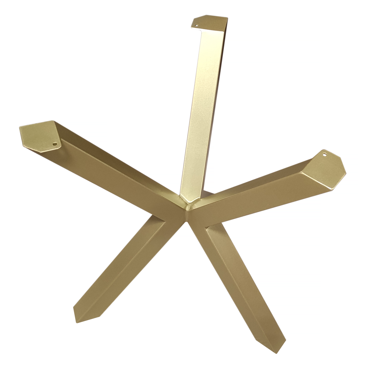 Каркас для журнального стола из металла Scandi Ø 500 мм H 500 мм Золотой (1096) - фото 4