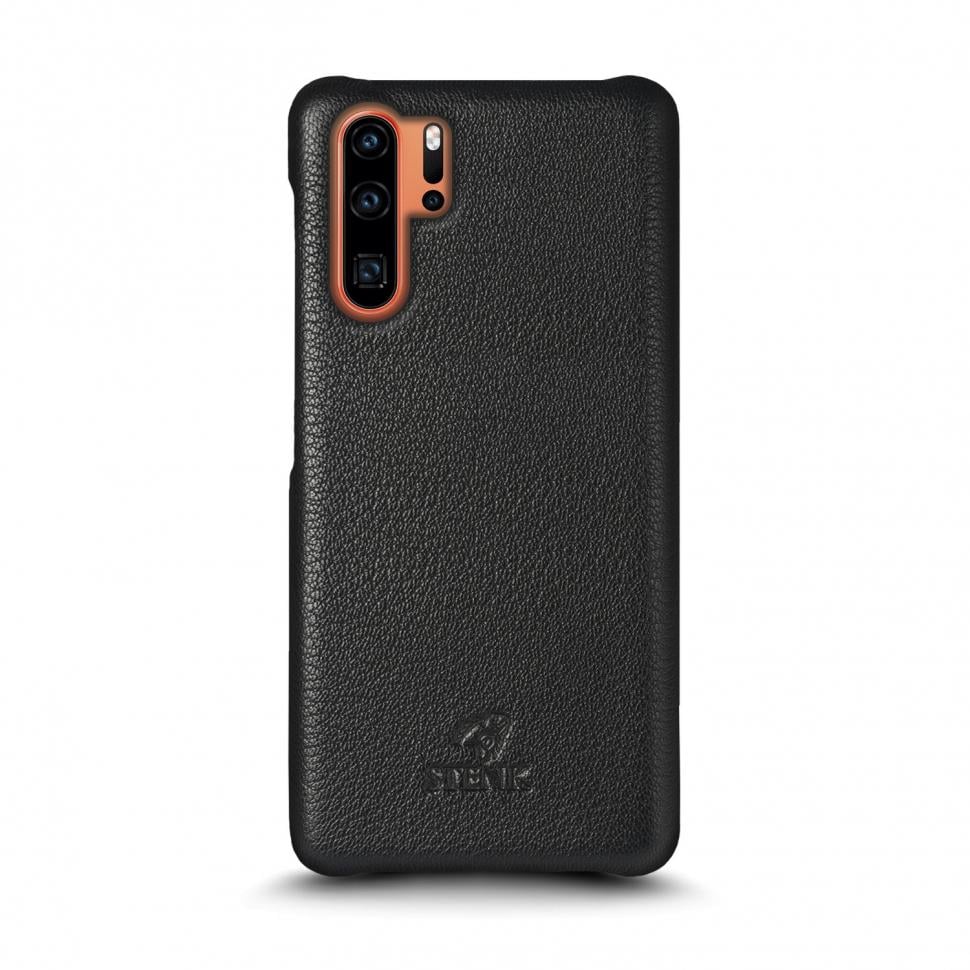 Шкіряна накладка Stenk Cover для HuaWei P30 Pro Чорний (69288) Шкіряна накладка Stenk Cover для HuaWei P30 Pro Чорний (69288)