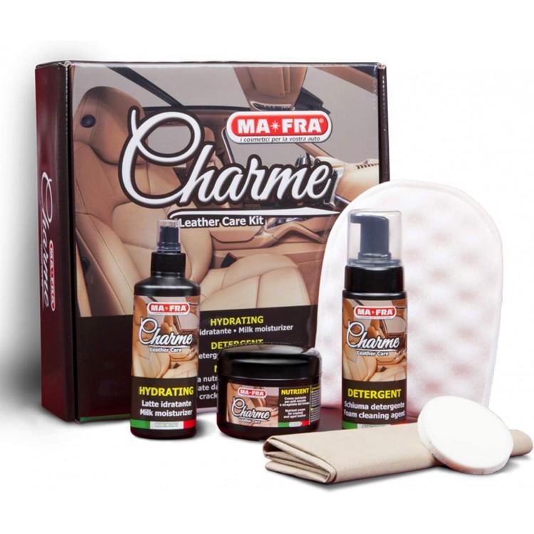 Набір для догляду за шкірою салону MaFra Charme auto leather care kit (KT017) - фото 1