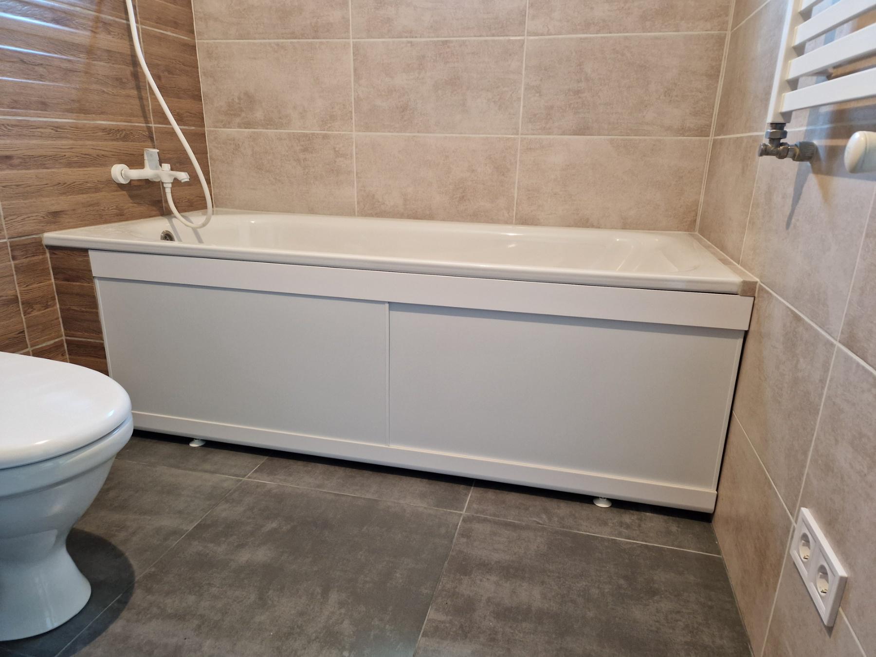 Панель для ванны The MIX Крепыш 130 см White - фото 4