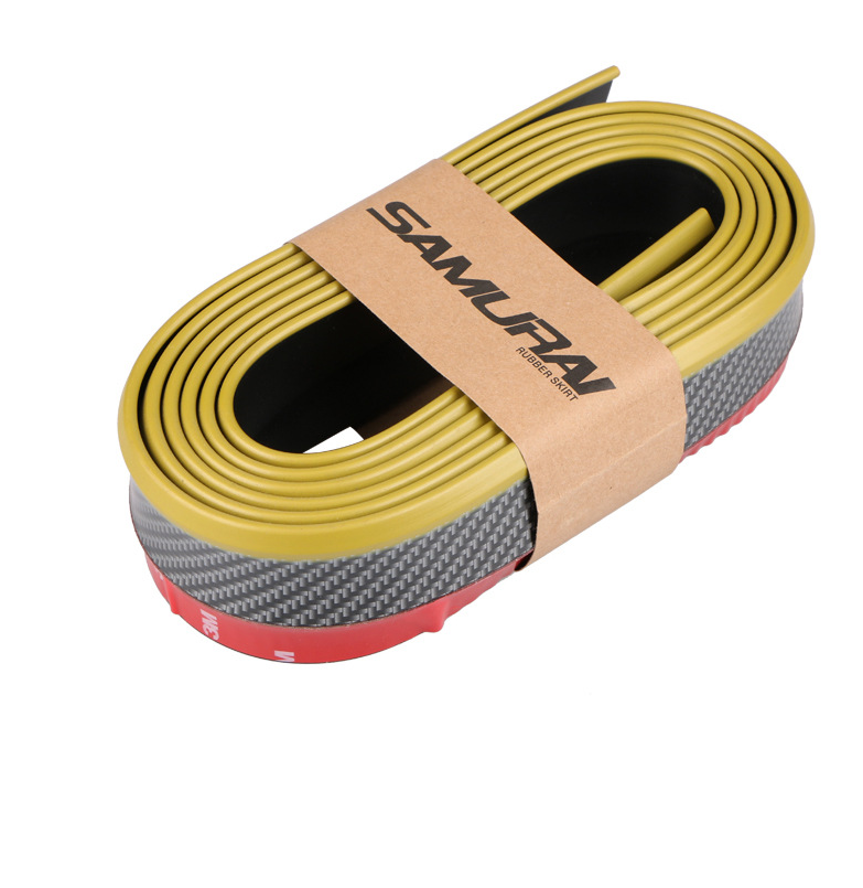 Сплиттер-губа карбоновая 2,5 м на Черный/Золотой (1480721730)