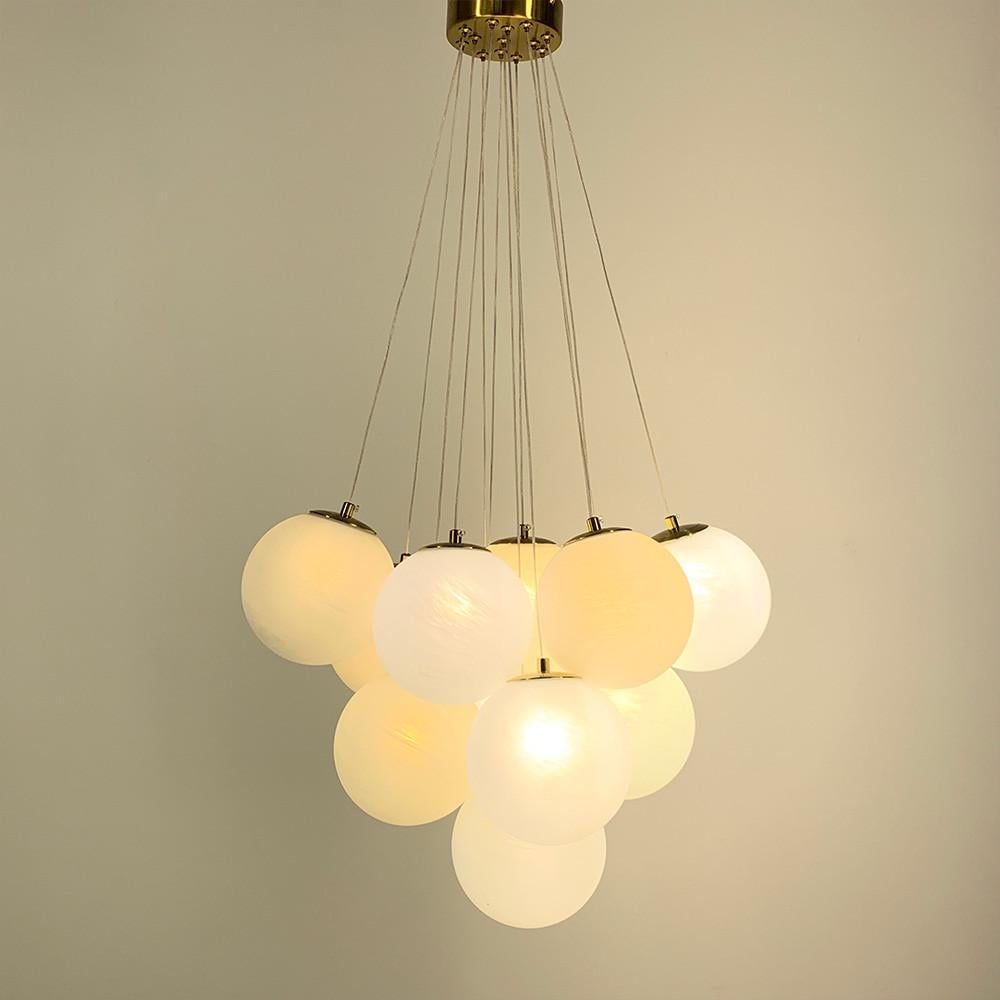 Люстра-пучок на 13 белых мраморных плафонах (MJ 141/13 AB+WT) - фото 3 Люстра-пучок на 13 белых мраморных плафонах (MJ 141/13 AB+WT) - фото 3