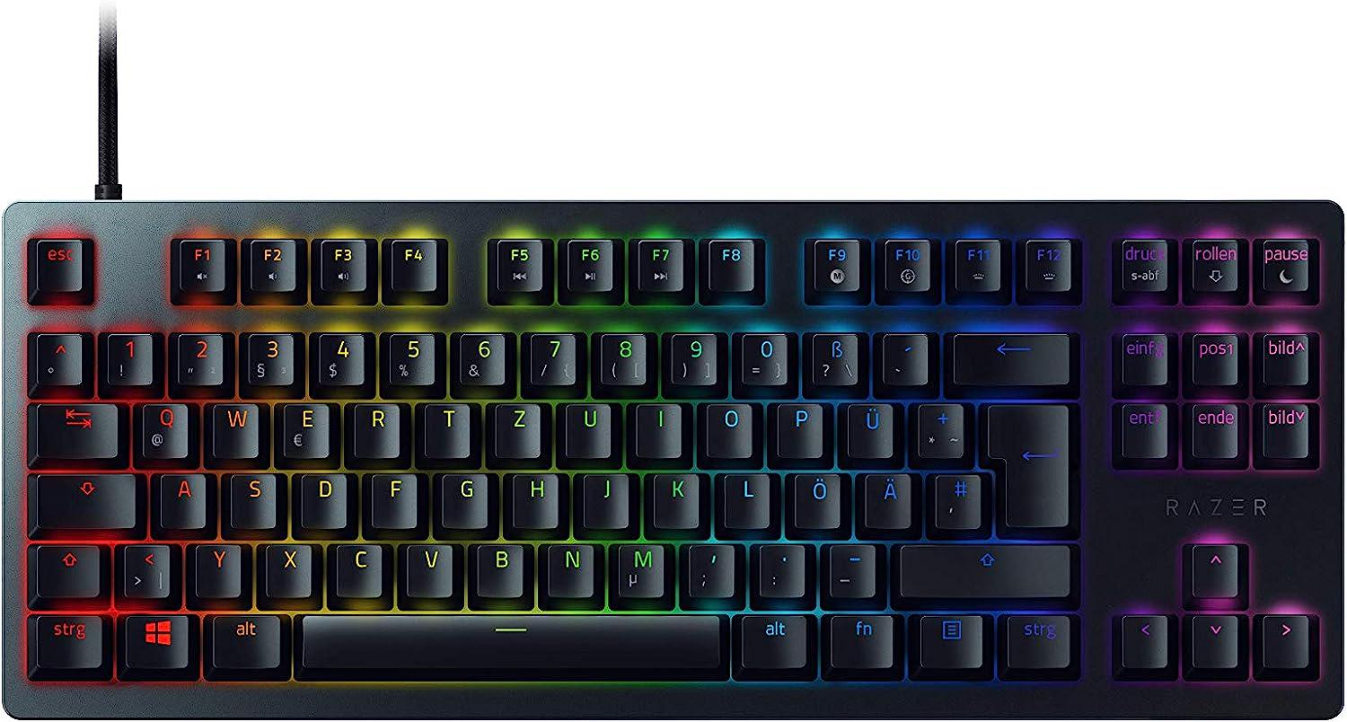 Клавиатура игровая Razer Huntsman Tournament Edition оптико-механическая с подсветкой Black