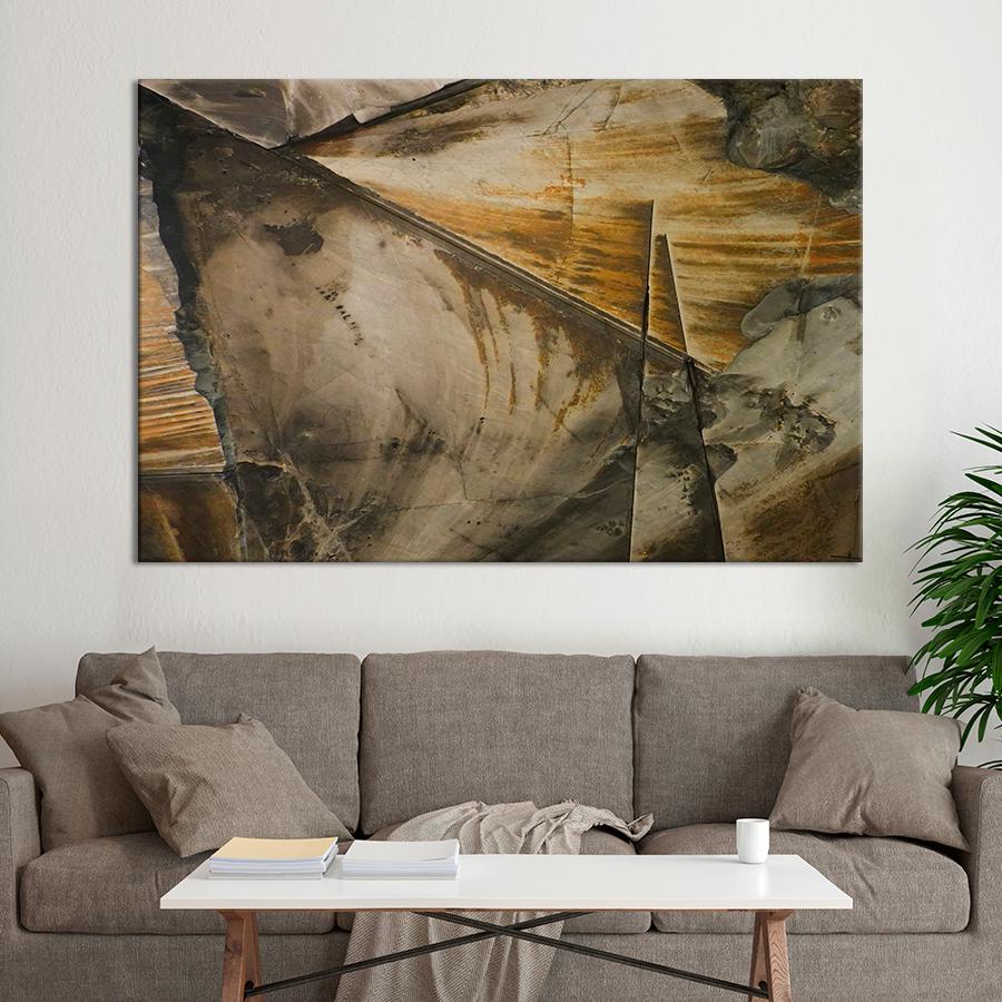 Картина Абстракция Осколки мрамора 120x80 см (A896-1)