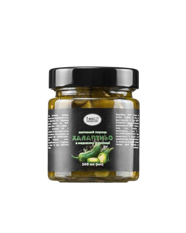 Перец копченый Халапеньо в медовом маринаде 200 мл (31410082)