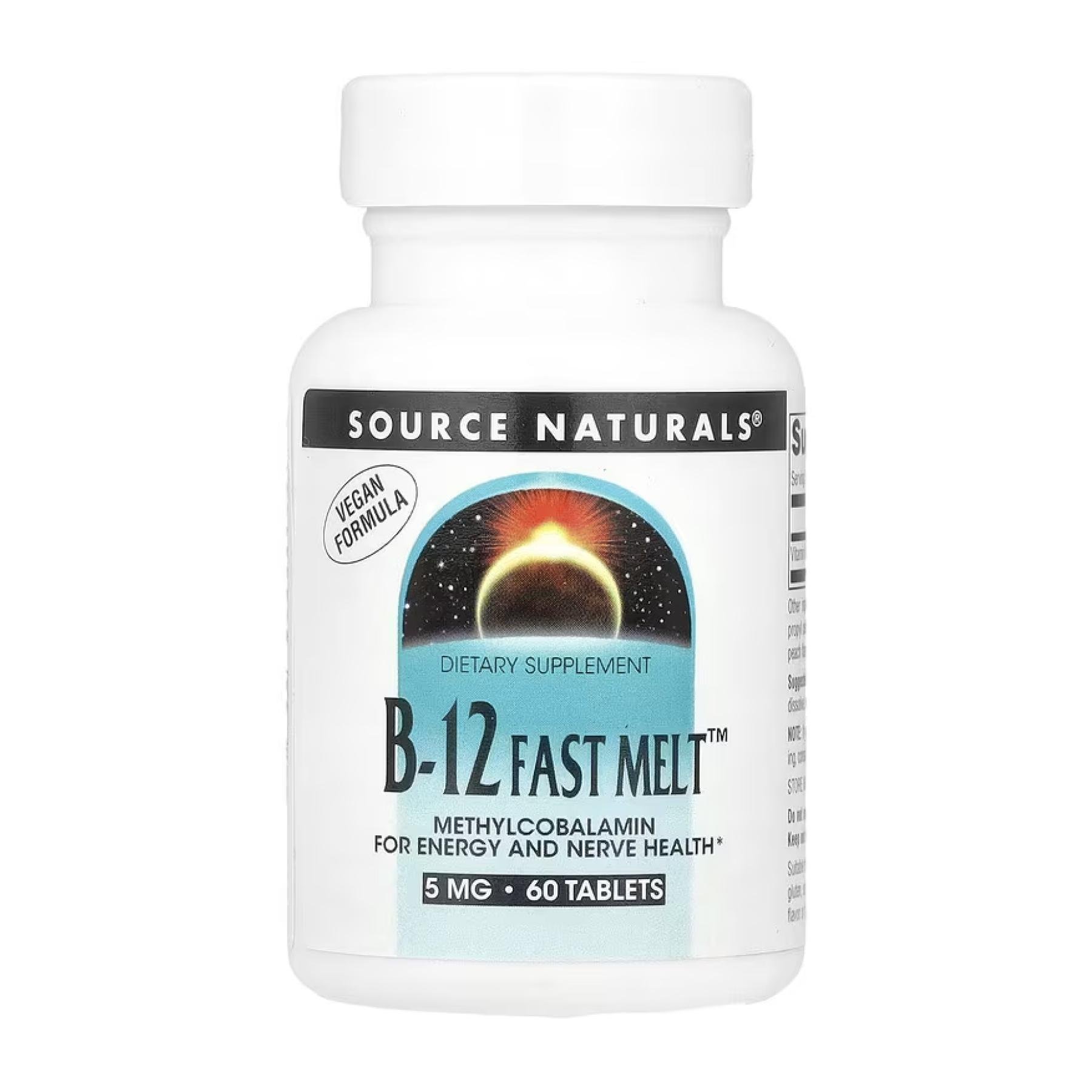 Витамин В12 Source Naturals Vitamin B-12 5 мг 60 таб.