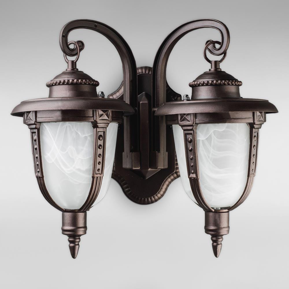 Светильник уличный настенный Light House DL-18859/2W Кофейный