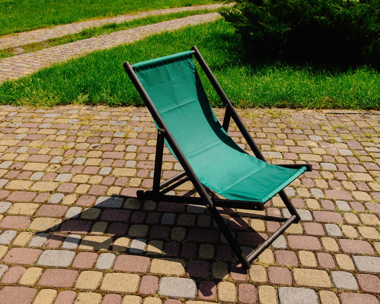 Шезлонг для дачи тканевый XRmaster Черный/Зеленый (КШ-002/2) - фото 4 Шезлонг для дачи тканевый XRmaster Черный/Зеленый (КШ-002/2) - фото 4