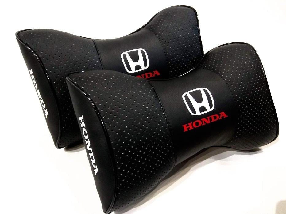 Подушка на подголовник авто Honda 2 шт. (00129)