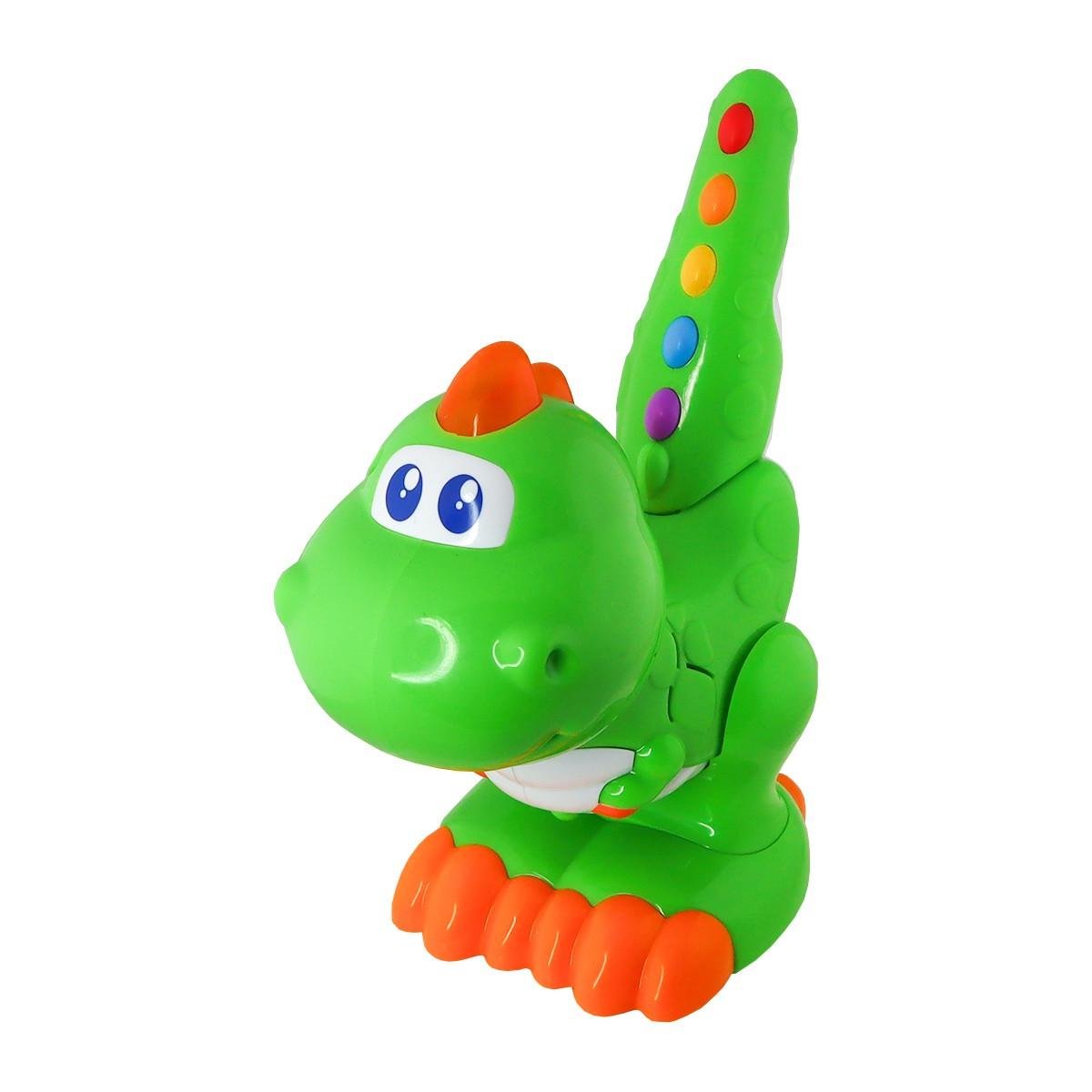 Іграшка двомовна що розвиває Kiddi Smart Динозаврик Барвограй (4279T-KS-ks) - фото 10