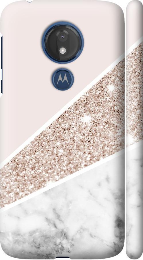 Чехол на Motorola Moto G7 Power Пастельный мрамор (4342m-1657-42517)