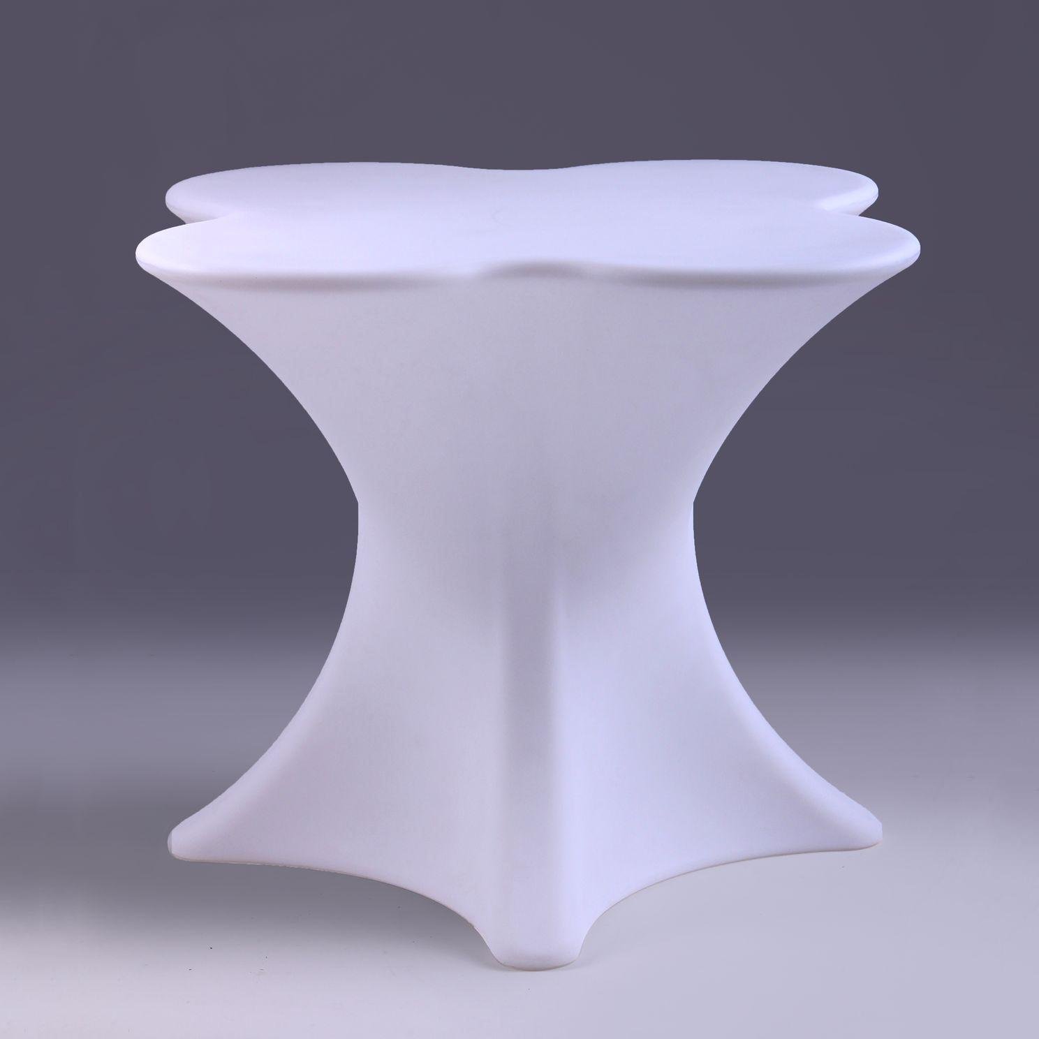 Стіл барний AMF Antares YXF-7871 940х940х700 з підсвічуванням Білий