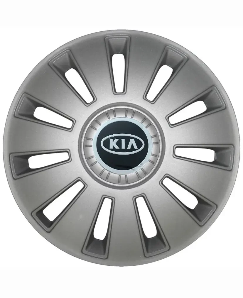 Колпак колесный Kia R16 4 шт. Серый