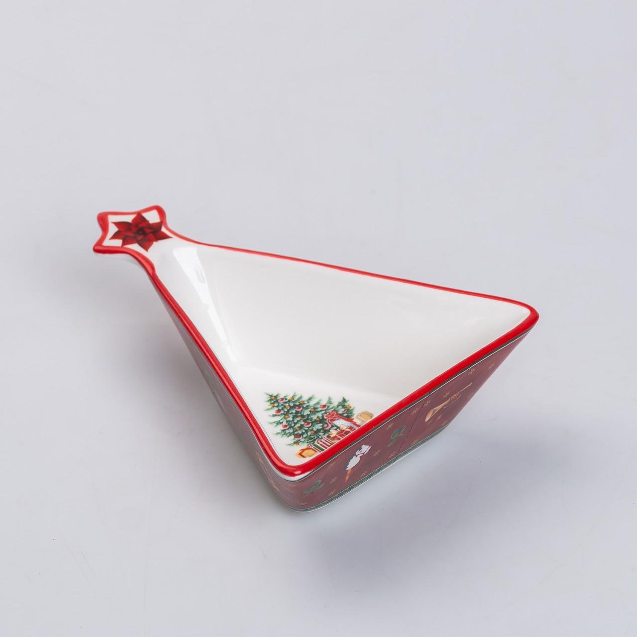 Салатниця у формі ялинки новорічна 14,5x12 см (5412) - фото 16 Салатниця у формі ялинки новорічна 14,5x12 см (5412) - фото 16