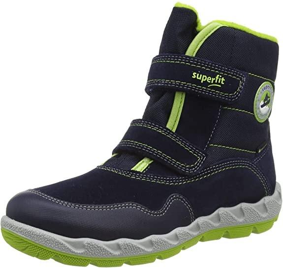 Ботинки зимние Superfit Icebird р. EUR 20 Синий/Салатовый (7440584) - фото 4