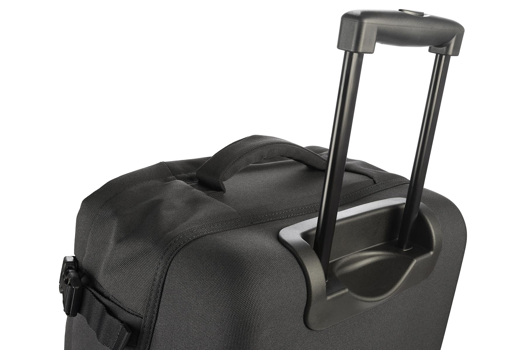 Сумка дорожная Tucano Tugo S Trolley полиэстер с колесной системой 34 л Черный (636002) - фото 9 Сумка дорожная Tucano Tugo S Trolley полиэстер с колесной системой 34 л Черный (636002) - фото 9