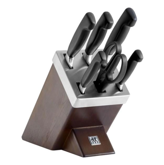 Набор ножей Zwilling Four Star с самозатачиванием 7 пр. Brown (35145-000-0)
