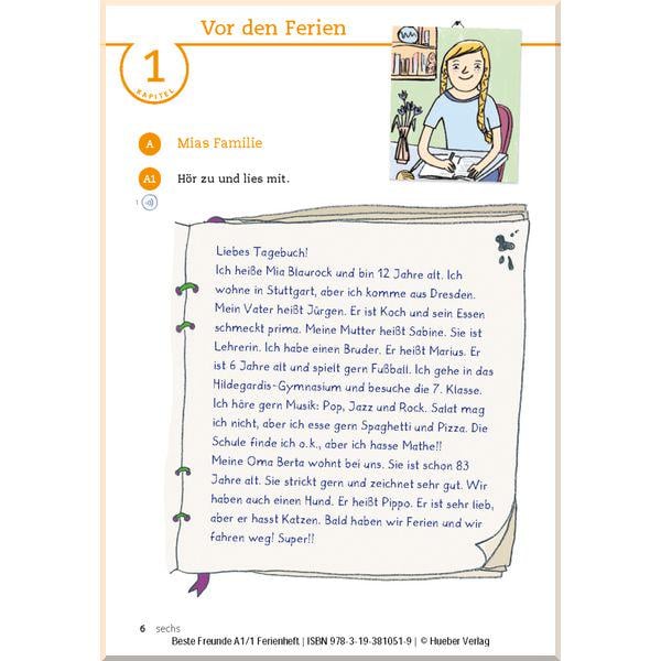Книга Beste Freunde A1.1 Ferienheft - фото 4