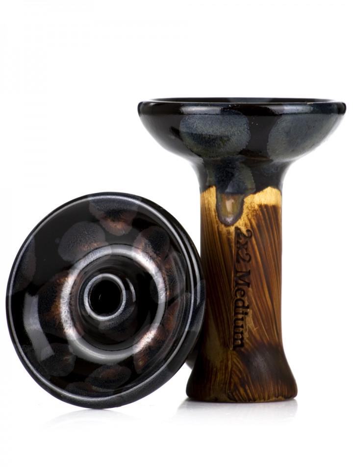 Чаша для кальяну 2x2 Hookah Medium Black
