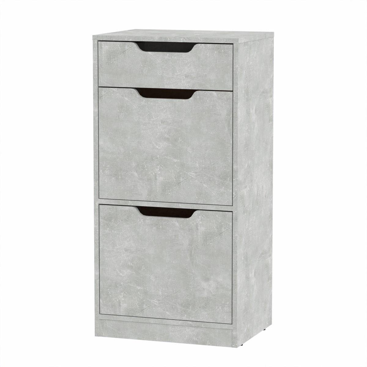 Тумба для взуття Компаніт ТО-11 50х38х100 см Ательє світлий (25385686)