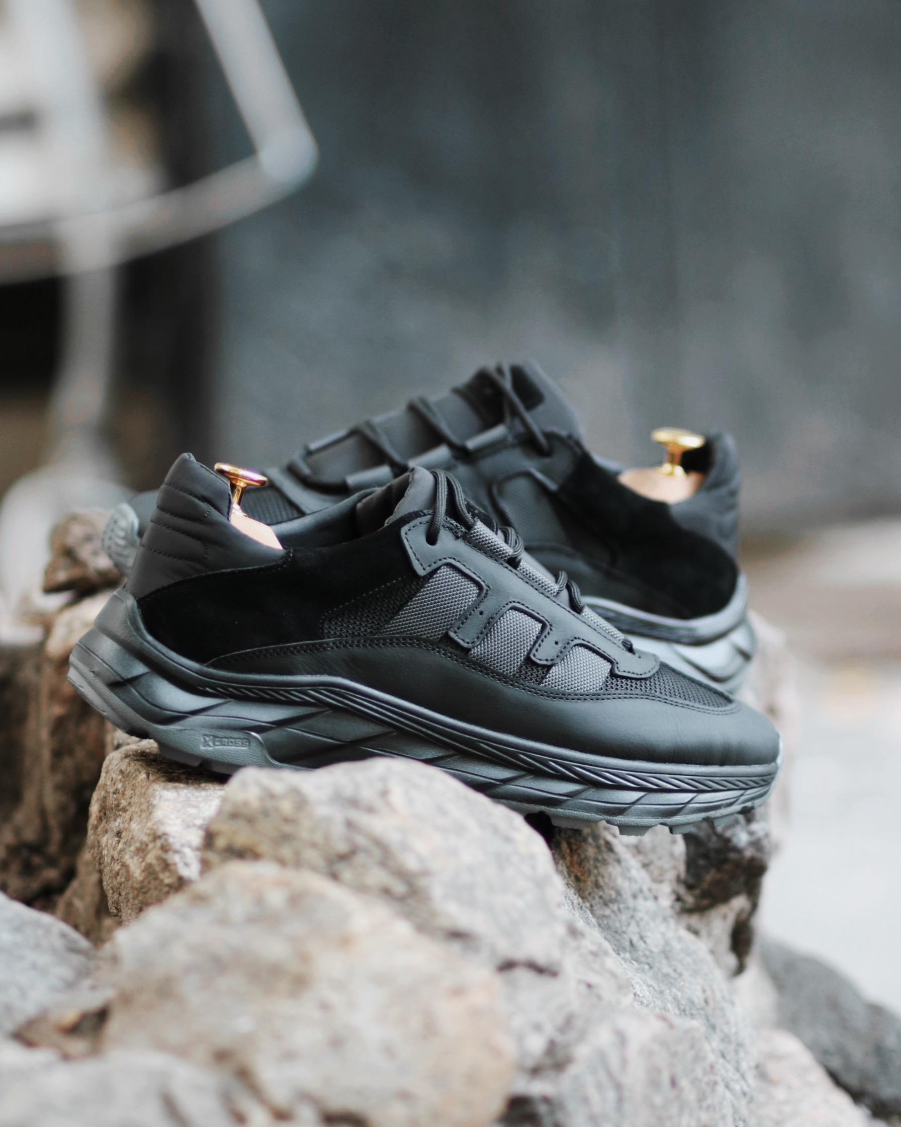 Кроссовки мужские кожаные ELEVEN р. 41 Black - фото 3 Кроссовки мужские кожаные ELEVEN р. 41 Black - фото 3