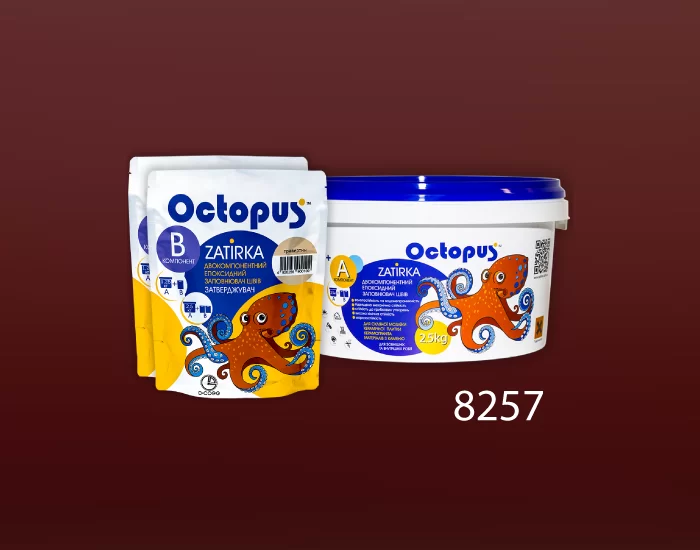 Затирка для плитки Octopus Zatirka 8257 эпоксидная 2,5 кг - фото 2