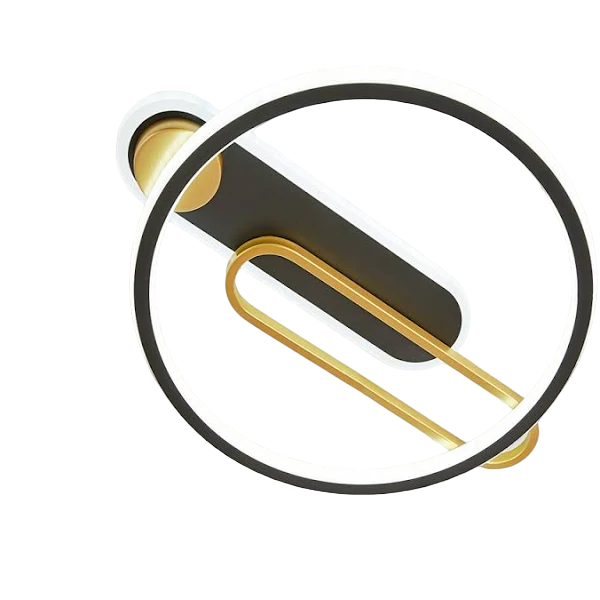 Люстра управляемая светодиодная MENSOLA R SMART 65W White/Black