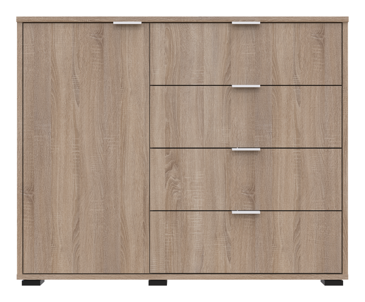 Комод Doros С1 100х38,1х81,2 см Дуб Сонома (41510077)