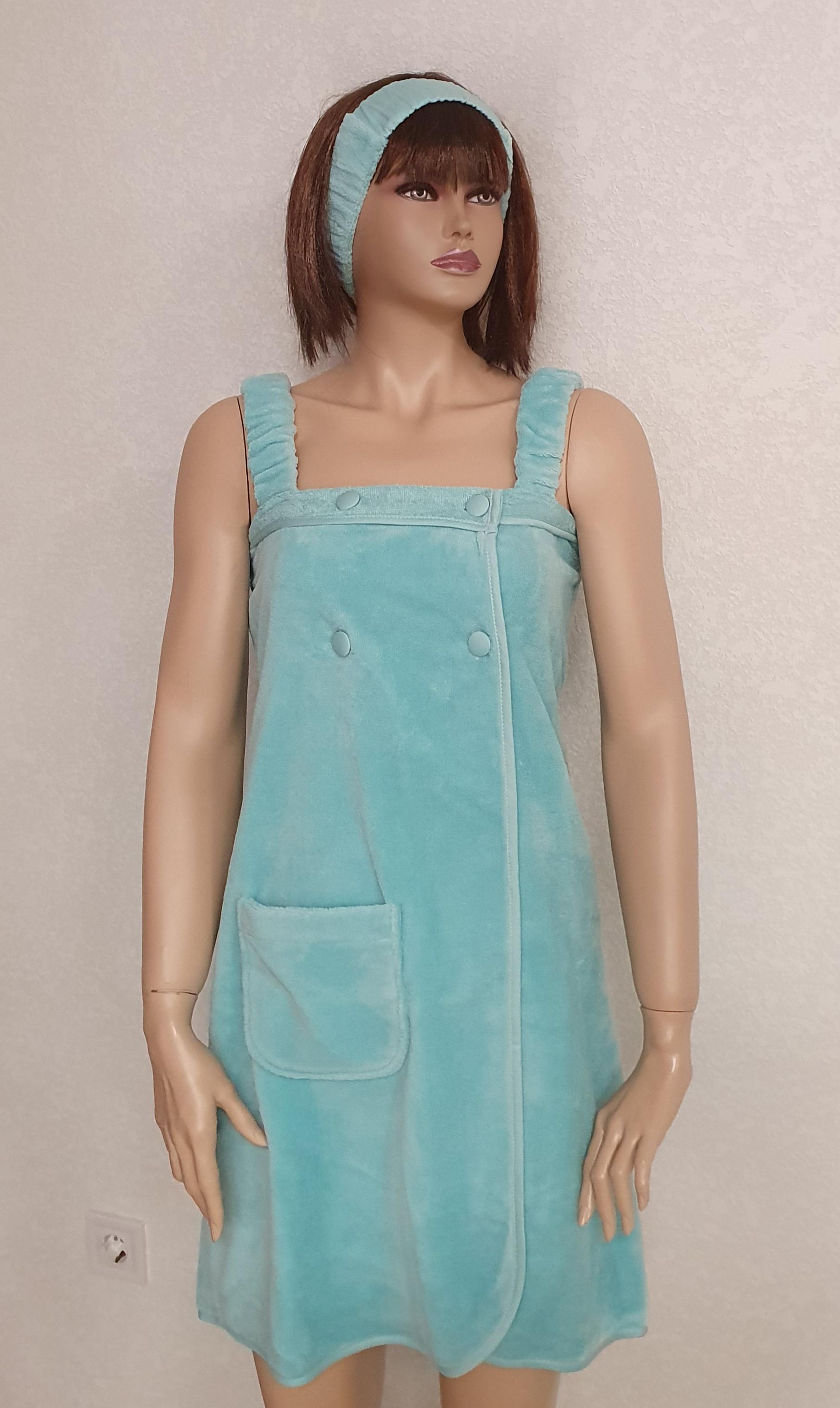 Набор для сауны женский Maison D'or Sauna Skirt M Бирюзовый (CN3551)