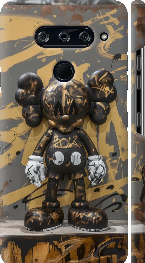 Чехол на LG V40 ThinQ Bronze kaws (6097m-1577-42517)