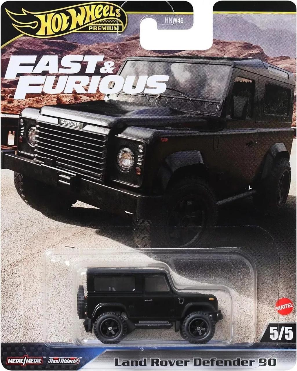 Игрушечная машинка Hot Wheels Premium Land Rover Defender 90 2024 Fast & Furious 5/5 (HYP74) Игрушечная машинка Hot Wheels Premium Land Rover Defender 90 2024 Fast & Furious 5/5 (HYP74)